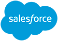 Salesforce logo representing Initforce’s certified consulting services, CRM solutions, and cloud platform integrations