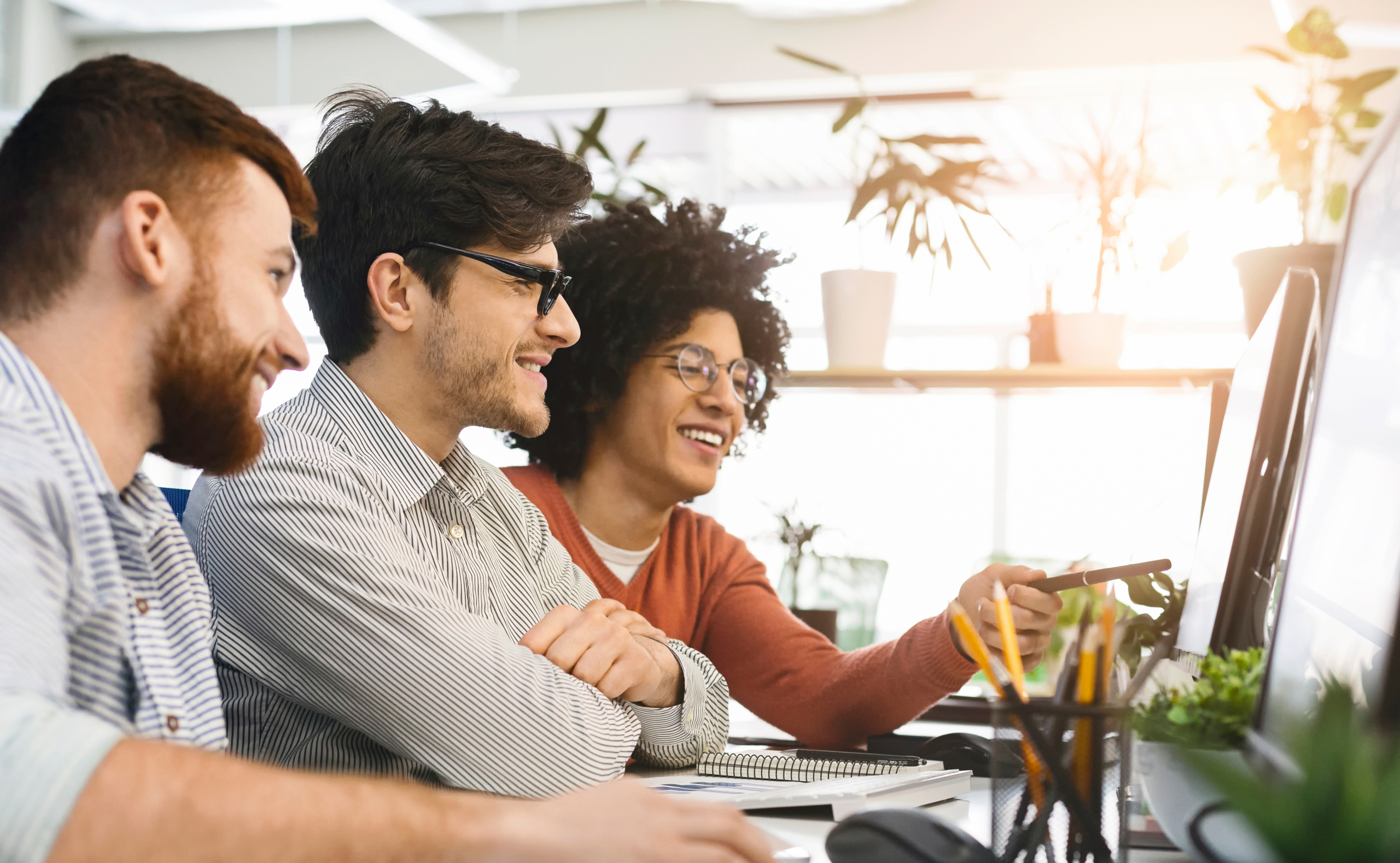 Inithex diverse team of developers collaborating — Official Salesforce Consulting Partner